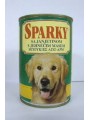Vlažna hrana za pse Sparky kozerva jagnjetina 400gr  Nema na stanju